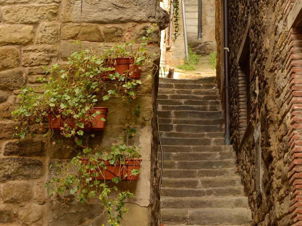 B&B Vicolo Della Scala Cortona Buitenkant foto